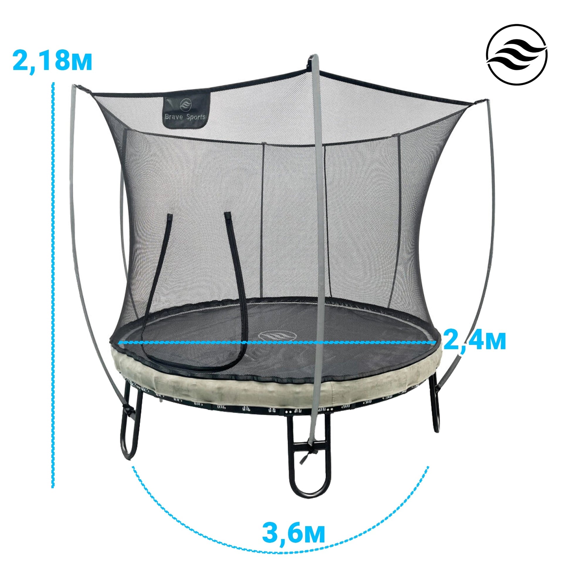 Cama elástica Mediana – Calidad, seguridad y diversión garantizada