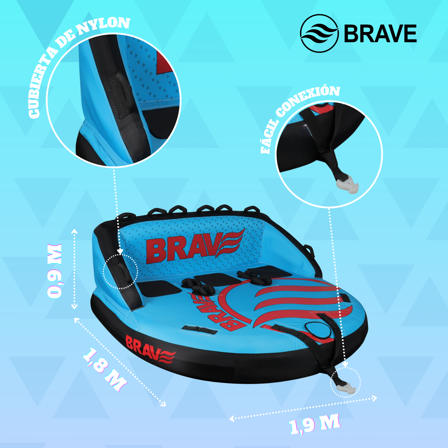 BRAVE Funtube Sofá