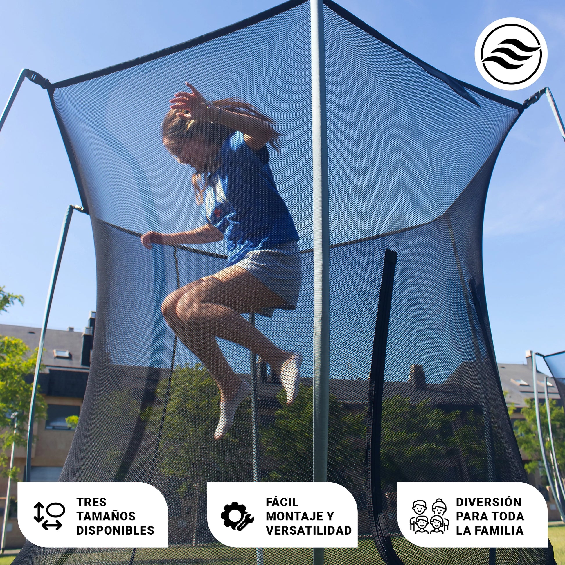 Cama elástica Pequeña – Equilibrio perfecto de tamaño y calidad