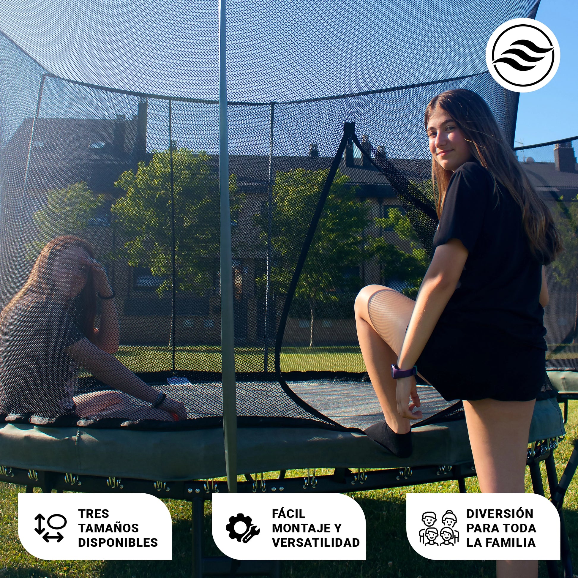 Cama elástica Mediana – Calidad, seguridad y diversión garantizada
