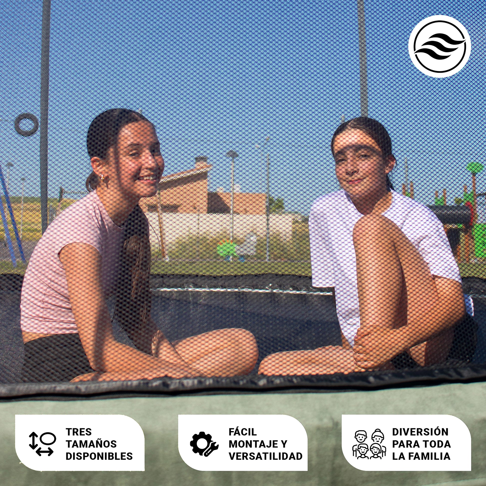 Cama elástica Grande – Saltos enormes, calidad sin límites