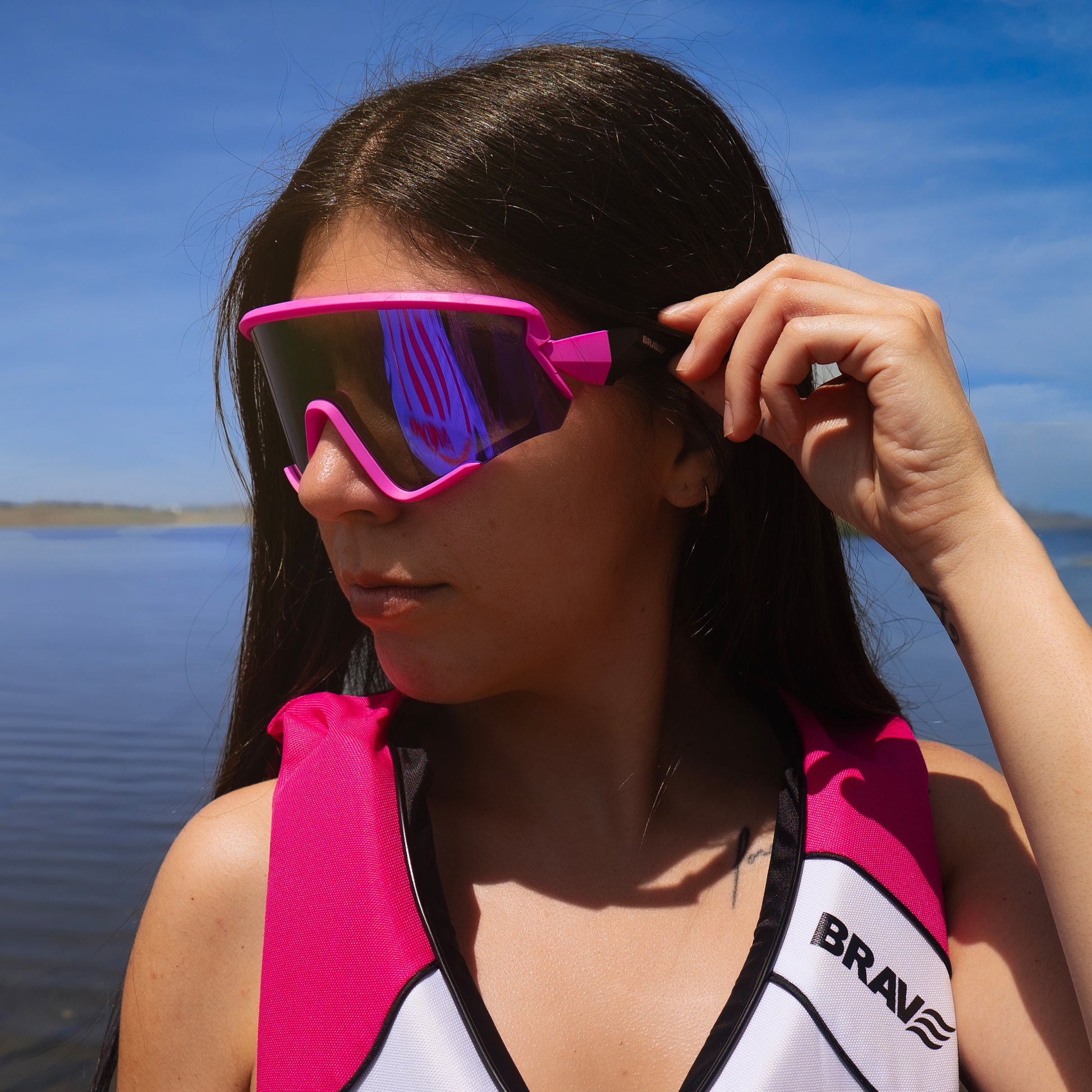 COMO TE QUEDARIAN NUESTRAS Gafas deportivas convertibles PINK RUSH