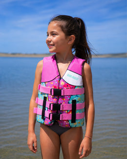 BRAVE Schwimmweste Pink Coral Dream