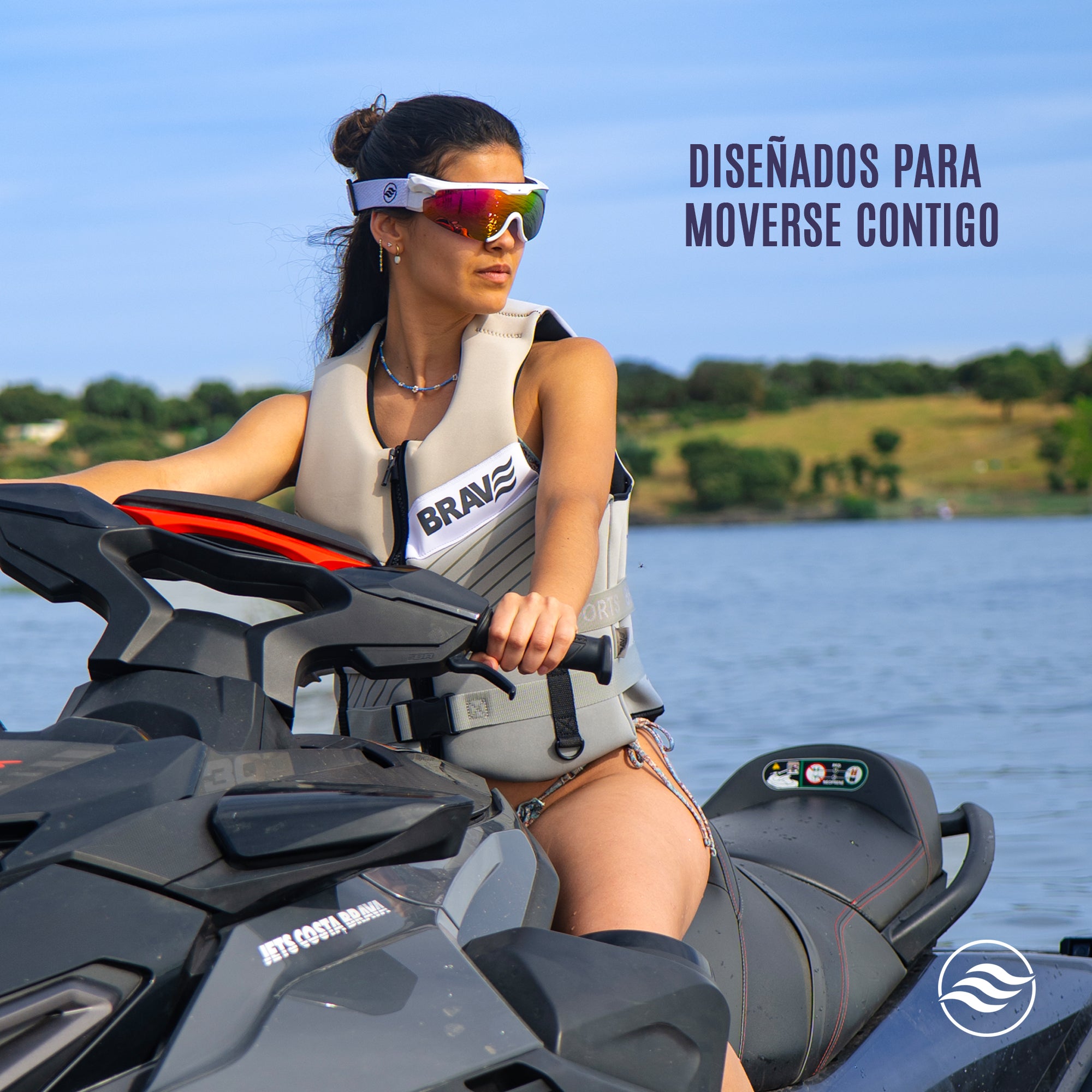 Comprar Comprar chaleco salvavidas para moto de agua Brave Sports Drift Sand Homologado 50N