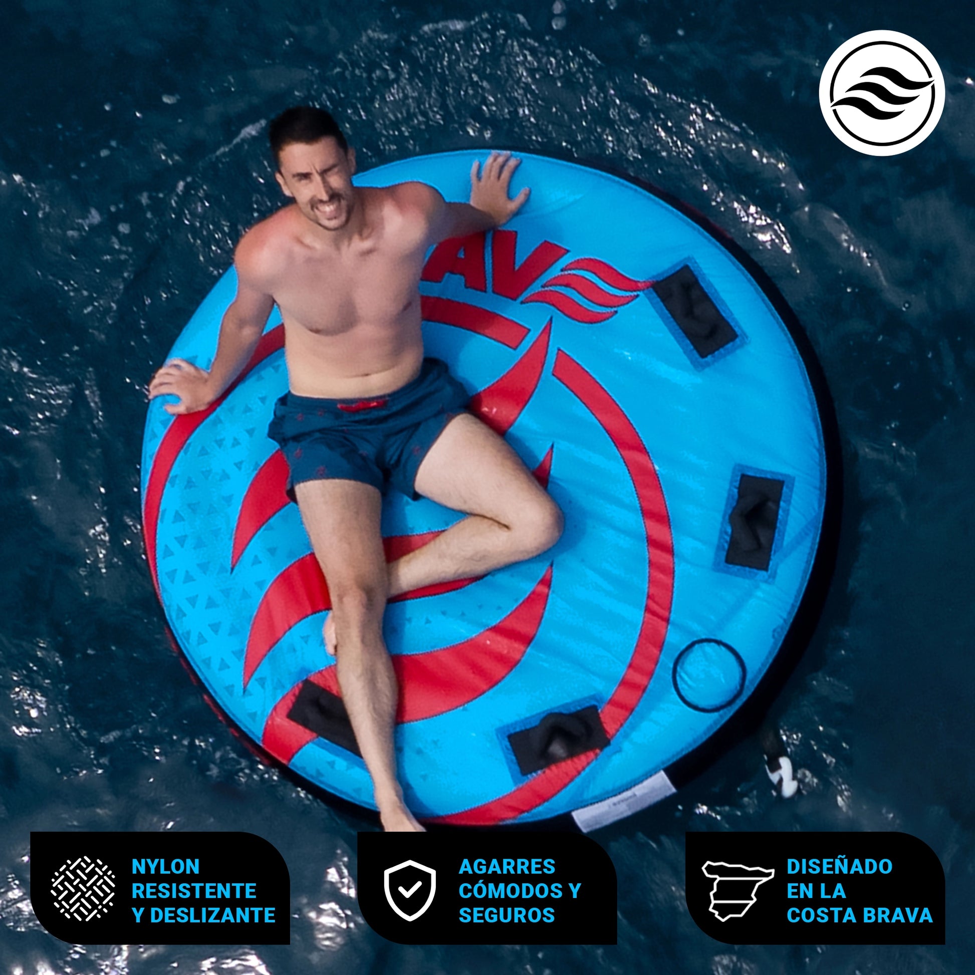 flotador donut 2 plazas