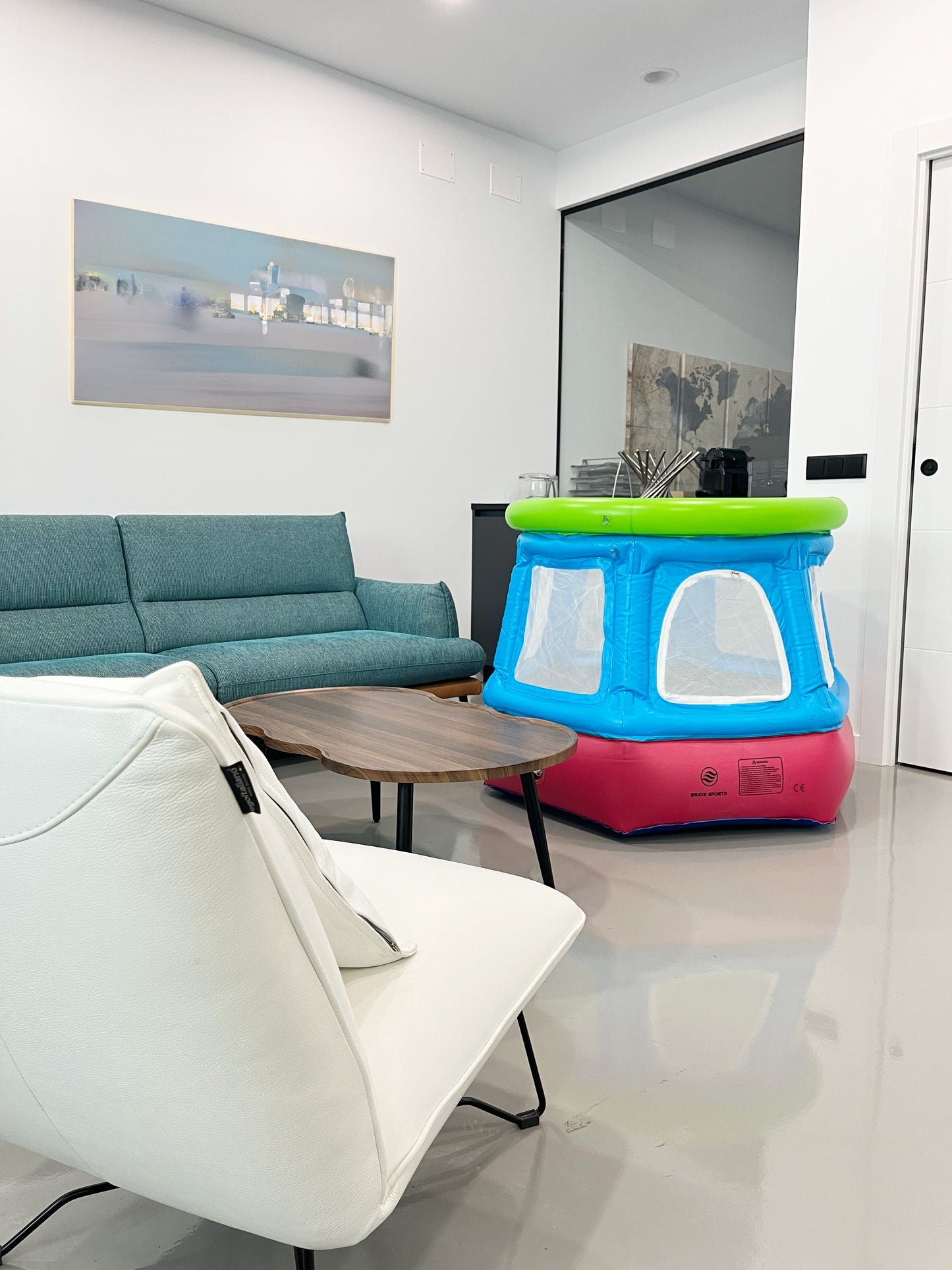 CAMA ELÁSTICA HINCHABLE INFANTIL