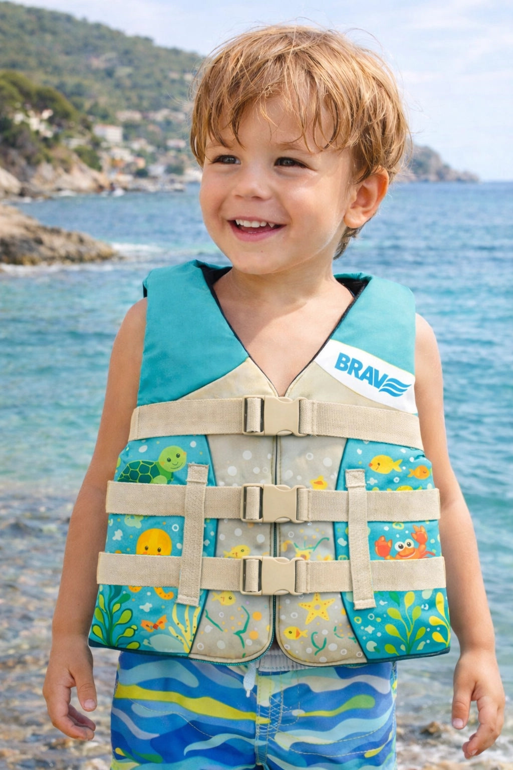 Chaleco BRAVE Blue Seafloor