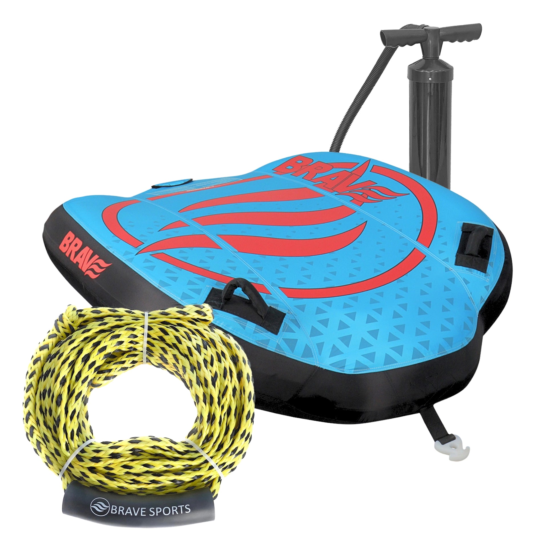 PACK: BRAVE Funtube Voladora + Cuerda + Bomba de aire